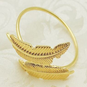 Manufacturer Brass Napkin Ring Holder for <b>Dining</b> <b>Table</b> Top Quality Brass <b>Butterfly</b> Gingko Shape Napkin Ring - Product Image 6