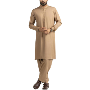 Conjunto de Salwar Kameez de Lujo para Hombre, Ropa India y Pakistaní, Algodón Clásico, Traje Tradicional para Eid - Product Image 1