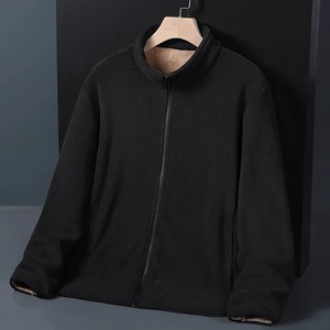 Chaqueta de Forro Polar de Cordero, Ajustada, de Alta Calidad, Multicolor, Básica, Nueva, Sudadera con Capucha de Forro Polar, Gruesa y Cálida, para Parejas - Product Image 2