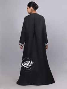 AWAIS HOUSE - Conjunto de 2 Piezas de Lujo para Mujeres Musulmanas, Estilo Modesto, Simple, Sólido, de Tafetán con Cuentas, Lavable, Ecológico, Largo hasta el Suelo - Product Image 2