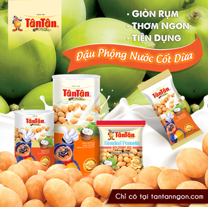 Cacahuètes enrobées de lait de coco, collation crémeuse, sucrée et croustillante pour les rayons de vente au détail, les packs cadeaux et la production de marques de snacks - Product Image 6