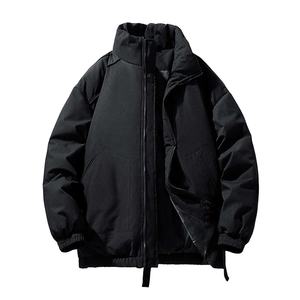 Fabricant de veste matelassée utilitaire d'hiver personnalisée pour hommes vêtements à bulles de gros manteaux parkas en gros - Product Image 2