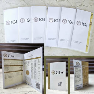 เพชรทรงหลวมที่ผ่านการรับรอง IGI เพชรหรูหรา0.64กะรัตเพชรสีฟ้าสดใส VS2สวยงาม - Product Image 6