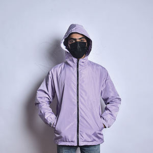 Chaqueta Cortavientos Ligera para Hombre con Logotipo Personalizado de Alta Calidad, Chaqueta Impermeable y Cortavientos para Correr, Venta al Por Mayor OEM - Product Image 4