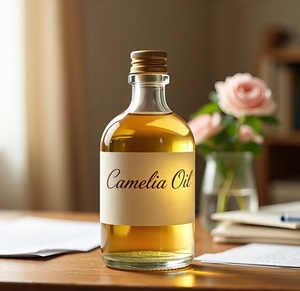 Aceite de Semilla de Camelia 100% Puro, Natural, Prensado en Frío, Aceite Portador de Oleifera para Uso Cosmético en Piel y Cabello, Suministro a Granel - Product Image 2