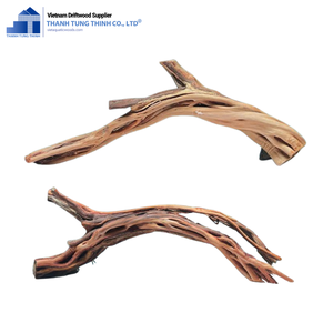 Madera flotante natural Thanh Tung Thinh para decoración de acuarios, forma irregular, madera duradera para peceras, origen Vietnam - Product Image 1