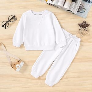 Conjunto de Sudadera y Pantalones Deportivos de Felpa de Algodón para Niños, Ropa de Invierno, Venta al por Mayor de Fábrica, Conjunto Informal de Sudadera y Pantalones para Niños - Product Image 2