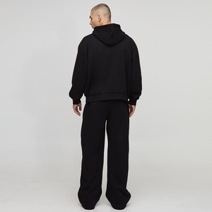 Prix de gros – Nouveauté 2026 – Ensemble de survêtement décontracté pour homme / Dernier modèle de survêtement de sport en coton à fermeture éclair intégrale pour homme - Product Image 3