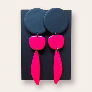 Colorful Resin <b>Earrings</b> Handmade Lightweight Fashion Accessories for Daily Wear - Product Image 4