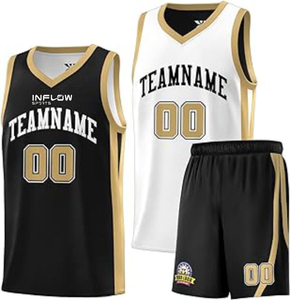 Ensemble de maillots de basket-ball unisexe personnalisés, vente flash, uniformes de basket-ball vert clair avec nom et numéro personnalisés - Product Image 6