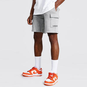 Shorts en molleton épais décontractés de haute qualité pour hommes, style streetwear personnalisé en coton French Terry / Nouveaux shorts en molleton pour hommes avec logo OEM - Product Image 1