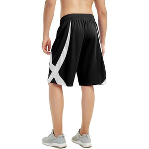 2025กางเกงขาสั้นสำหรับเดินในเลานจ์ของผู้ชายกางเกงฟุตบอลเอวยางยืดติดธง XS-XL & MMA Pro ตกแต่งโลโก้ - Product Image 5