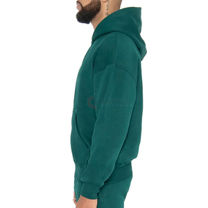 Sudadera Vintage para Hombre |   Tela Francesa de Algodón de 500 g/m² de Alto Gramaje |   Camiseta básica de corte regular con hombros caídos |   Proveedor OEM - Product Image 3