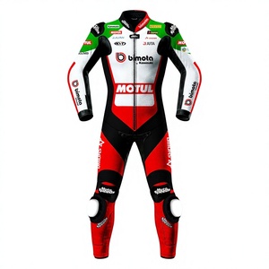 ชุดแข่งรถมอเตอร์ไซค์ Axel Bassani WSBK รุ่น Rawasaki 2026 1 ชิ้น ทำจากหนังวัว/หนังจิงโจ้ สำหรับขับขี่บนสนาม/ขี่มอเตอร์ไซค์  ระดับ CE 2 - Product Image 1