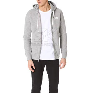Hoodie Homme Personnalisé Entièrement Zippé Uni Hiver 2026 – Prix Abordable, Chaud et Confortable - Product Image 5
