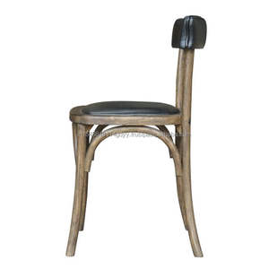 2025 Hot Sale Modern Rustic Design Iron Wood Dining <b>Chairs</b> High Quality <b>Cushions</b> for Home <b>Office</b> Apartment Hotel Table Furniture - Product Image 2