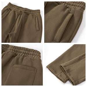 Ensemble de survêtement en molleton pour homme, 100% coton, uni, décontracté, imprimé sur mesure, tenue de jogging en provenance du Pakistan pour l'hiver - Product Image 3