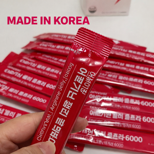 Health Korea L-Arginine 6000mg Taurine <b>Protein</b> Jelly Stick Private Label Customized - Product Image 5