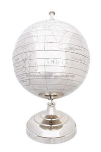 Tendance Aluminium Avion Globe Modèle Stand En Gros Fourniture Bureau Maison Décoratif Tourisme Globe Stand Pour Les Agences De Voyage - Product Image 5