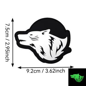 Custom Eco Friendly PVC Safari <b>Animal</b> Patch Soft Rubber Iron On Cartoon Badge for Clothing Hats Bags Backpack DIY Decorative - Product Image 2