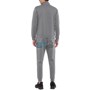 Survêtements d'hiver à capuche 100 % coton épais, personnalisables avec logo brodé, de haute qualité, décontractés, sportifs, design uni, vente en gros - Product Image 2