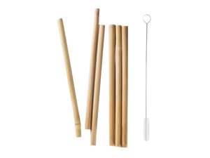 Pajitas Desechables de Bambú Ecológicas y Biodegradables para Café, Té, Smoothies, Fiestas, Venta al Por Mayor - Product Image 6