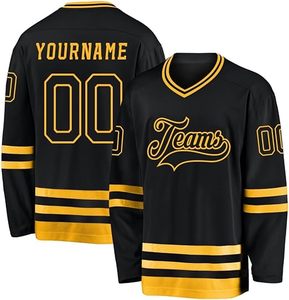 Jersey de Hockey sobre Hielo Personalizado, Ligero y de Talla Grande, Ropa Deportiva con Diseño Único - Product Image 5