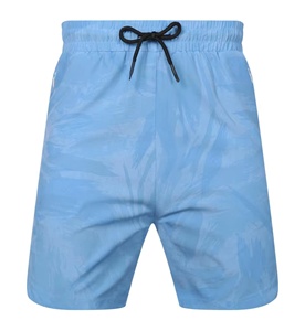 Pantalones Cortos Deportivos de Algodón para Hombre, Cintura Elástica, Secado Rápido, Transpirables, Tejidos, con Estampado Personalizado, para Fitness, Atletismo, Gimnasio - Product Image 1