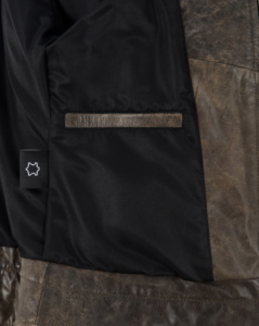 Veste en cuir véritable Sizma 100% personnalisée pour femme, finition cirée, fermeture éclair YKK, logo personnalisé, marque privée, OEM/ODM, vintage - Product Image 4