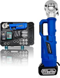 Pince à sertir hydraulique électrique pour cosses de câbles, outil de sertissage rechargeable, pince hydraulique électrique à poignée droite - Product Image 1