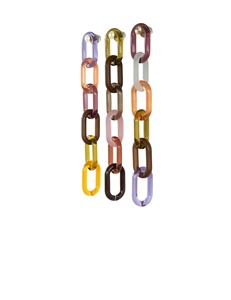 Customized Modern Acrylic Chain Wall Accents Handmade Modern Ornamental Resin Hanging for Home <b>Decor</b> Diwali Festival Ready - Product Image 5