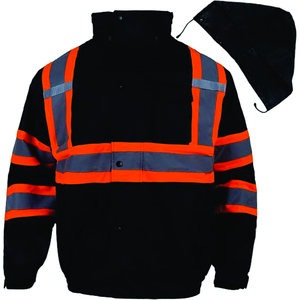 High Visibility Reflective Safety <b>Jacket</b> Workwear Vest for Mining Construction Industrial and Outdoor <b>Workers</b> - Product Image 6