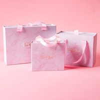Tiroir à Chocolat Truffe de Luxe Écologique Emballage Cadeau Papier Rigide Stratification Mat Logo Personnalisé Sac Matériaux Recyclés