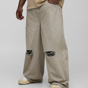 Jeans déchirés en gros, jeans délavés, jeans décontractés, jeans urbains, fournisseur de marques personnalisées, marché américain - Product Image 1