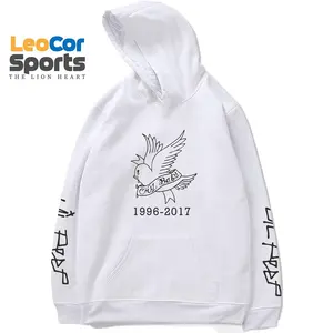 Sweat à capuche surdimensionné pour hommes, impression personnalisée, en coton, tricot pull avec teinture, nouveau Design, vente en gros, 100 - Product Image 2