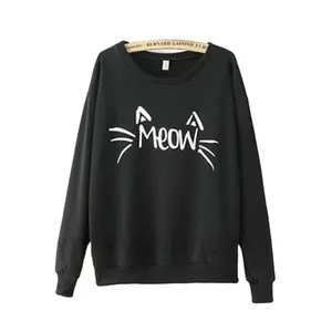 Sudadera Extra Grande Personalizada de Felpa, Chaqueta de Primavera Transpirable de Alta Calidad en Poliéster/Algodón Sin Capucha, Talla XS - Product Image 1