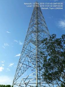 ¡CALIENTE! Torre de Telecomunicaciones Vietnam, Suministros de Equipos Eléctricos, Torre Monopolar de Acero, Galvanizado en Caliente, Recubrimiento Plateado en V, Vietnam - Product Image 4