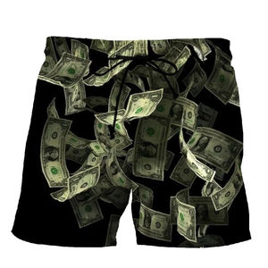 Pantalones Cortos de Playa de Verano para Hombre, Personalizados, Impermeables, Transpirables, de Lona Sublimada, Estilo Urbano - Product Image 5