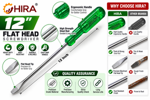 ไขควง HIRA 810 พร้อมด้ามจับตามหลักสรีรศาสตร์ ขนาด 12 นิ้ว - Product Image 2