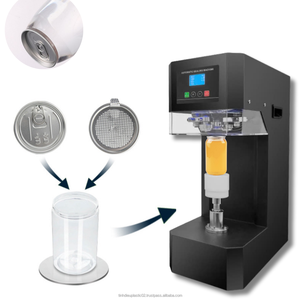 Máquina Selladora de Latas Automática Comercial de Ahorro de Energía, Fácil de Operar, Sellado Eléctrico de Latas para Bebidas y Botellas, Gran Venta - Product Image 1