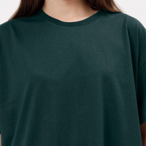 Nueva Llegada, Camiseta Casual Oversize para Mujer, Estilo Urbano, Ecológica, 100% Algodón, Transpirable, de Secado Rápido, Top de Verano con Logo - Product Image 6