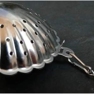 Sea Shell Design <b>Silver</b> Plated Metal Tea <b>Coffee</b> Infuser For Drinking Kitchen Ware Accessories <b>Table</b> Decoration Products Supplies - Product Image 2