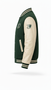 Winter Fashion Varsity <b>Jacket</b> Hooded Front Logo Polyester/Cotton Blend Eco-Friendly Breathable Unisex - Product Image 3