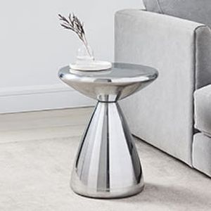 Luxury Stainless Steel Coffee <b>Table</b> Stainless steel Top for Living Room Decorative Use Contemporary <b>Sofa</b> <b>Side</b> <b>Table</b> Home - Product Image 2