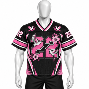 เสื้อเจอร์ซีย์แฟนคลับกีฬาแขนสั้นคุณภาพสูง โพลีเอสเตอร์ 100% น้ำหนักเบา ระบายอากาศได้ดี ป้องกันรังสียูวี แห้งเร็ว - Product Image 1