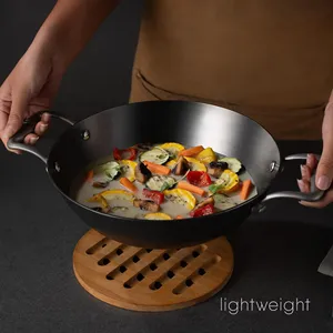 Luxury 22cm Cast Iron Cooking <b>Pot</b> Nitrile Series Non Stick Fry <b>Pan</b> Cookware with Long Lasting Design for Everyday Cooking - Product Image 3