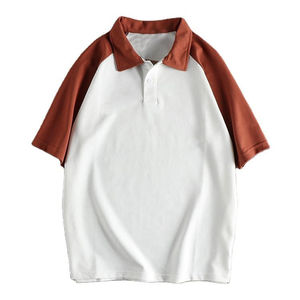 เสื้อยืดตกปลาผู้ชาย แขนสั้น ผ้าฝ้ายถัก 100% ระบายอากาศ แห้งเร็ว ทรงปกติ คอปกพับได้ สีขาว - Product Image 1