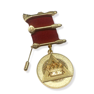 2025 Más Vendido Medalla de Metal Tradicional de la Joya de Pecho PCN Silver Royal Ark Mariner con Técnica de Pincelado, Joya Masónica a Bajo Precio - Product Image 6