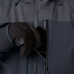 ชุดทำงานผู้ชายสำหรับฤดูหนาว กันน้ำ ระบายอากาศได้ดี ไซส์ใหญ่ ผ้า softshell น้ำหนักเบา ซิป ซับในขนแกะ  โลโก้สั่งทำได้ ผ้าฝ้ายผสมโพลีเอสเตอร์ - Product Image 3