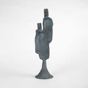 Aluminium Green Patina Handicraft Artistic Abstract Human <b>Figure</b> Sculpture Modern Design Home Decor Statue - Product Image 4